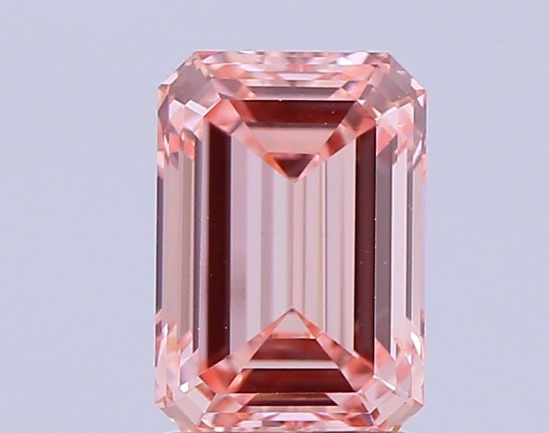 Loose Diamond - EMERALD 1.67ct Fancy Vivid Pink VS1: Loose Diamond - EMERALD 1.67ct Fancy Vivid Pink VS1 Source: This is a real non-mined Diamond that has been grown in a lab Shape: EMERALD Carats: 1.67 Color: Fancy Vivid Pink Certification: IGI Video:
