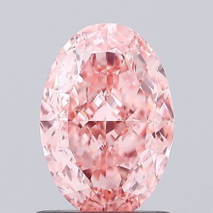 Loose Diamond - OVAL 1.11ct Fancy Vivid Pink VS1: Loose Diamond - OVAL 1.11ct Fancy Vivid Pink VS1 Source: This is a real non-mined Diamond that has been grown in a lab Shape: OVAL Carats: 1.11 Color: Fancy Vivid Pink Certification: IGI Video: