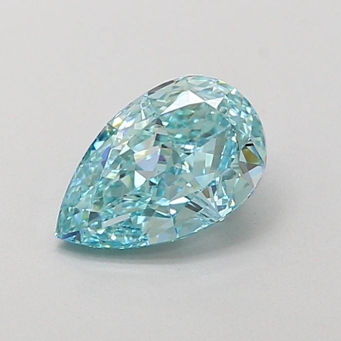 Loose Diamond - PEAR 1.32ct Fancy Vivid Green VVS2: Loose Diamond - PEAR 1.32ct Fancy Vivid Green VVS2 Source: This is a real non-mined Diamond that has been grown in a lab Shape: PEAR Carats: 1.32 Color: Fancy Vivid Green Certification: IGI Video: