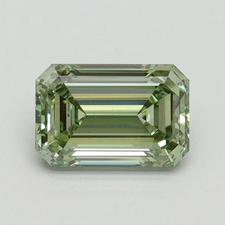 Loose Diamond - EMERALD 1.11ct Fancy Intense Green VS2 (1 of 1)