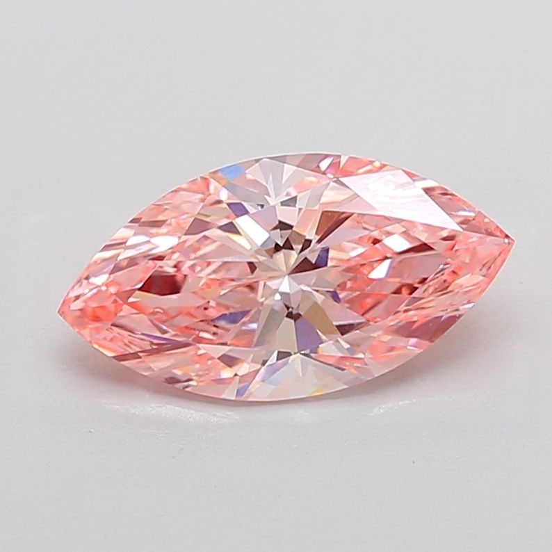 Loose Diamond - MARQUISE 3.0ct Fancy Vivid Pink VS1: Loose Diamond - MARQUISE 3.0ct Fancy Vivid Pink VS1 Source: This is a real non-mined Diamond that has been grown in a lab Shape: MARQUISE Carats: 3.0 Color: Fancy Vivid Pink Certification: IGI Video:
