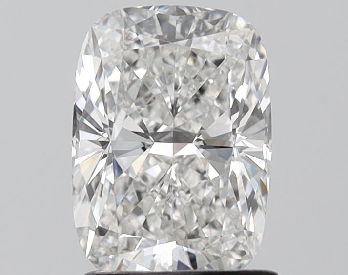 Loose Diamond - CUSHION MODIFIED 1.56ct E VVS2: Loose Diamond - CUSHION MODIFIED 1.56ct E VVS2 Source: This is a real non-mined Diamond that has been grown in a lab Shape: CUSHION MODIFIED Carats: 1.56 Color: E Clarity: VVS2 Certification: IGI