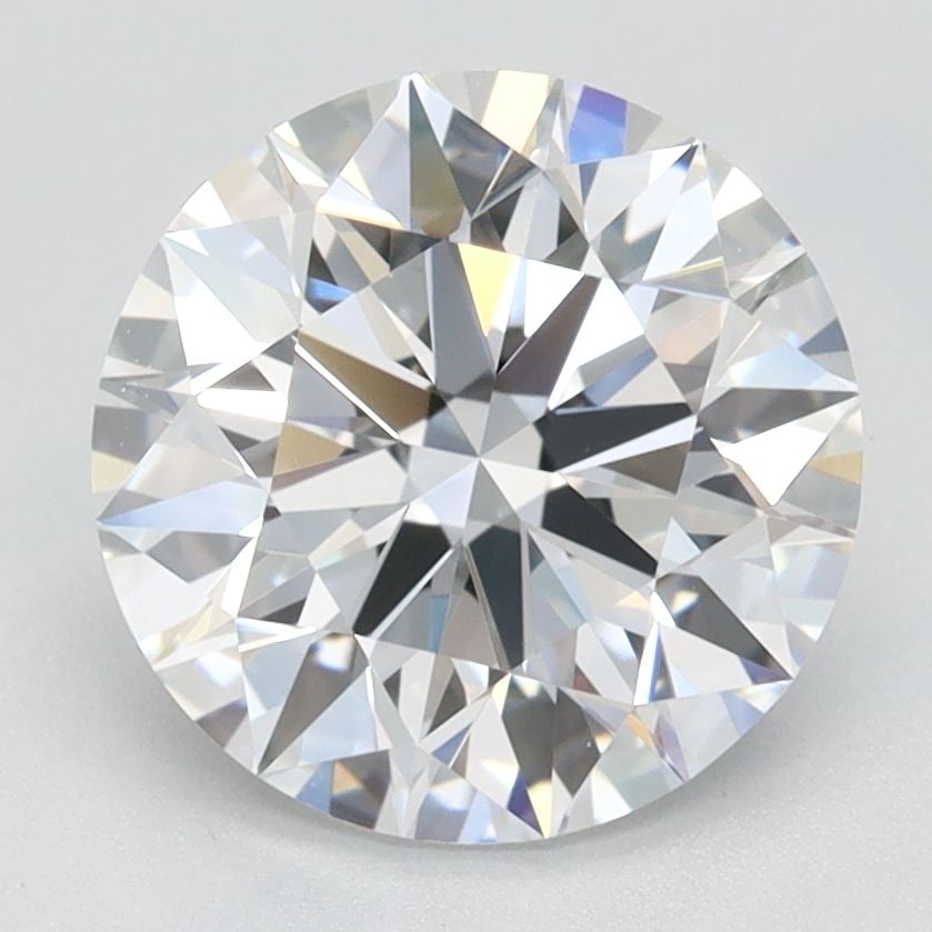 Ideal Loose Diamond - ROUND 2.18ct D VVS1: Ideal Loose Diamond - ROUND 2.18ct D VVS1 Source: This is a real non-mined Diamond that has been grown in a lab Shape: ROUND Carats: 2.18 Color: D Clarity: VVS1 Certification: IGI Video: