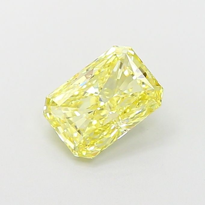 Loose Diamond - RADIANT 1.02ct Fancy Intense Yellow VS2: Loose Diamond - RADIANT 1.02ct Fancy Intense Yellow VS2 Source: This is a real non-mined Diamond that has been grown in a lab Shape: RADIANT Carats: 1.02 Color: Fancy Intense Yellow Certification: IGI