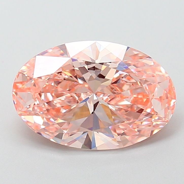Loose Diamond - OVAL 3.0ct Fancy Intense Pink VVS2: Loose Diamond - OVAL 3.0ct Fancy Intense Pink VVS2 Source: This is a real non-mined Diamond that has been grown in a lab Shape: OVAL Carats: 3.0 Color: Fancy Intense Pink Certification: IGI Video: