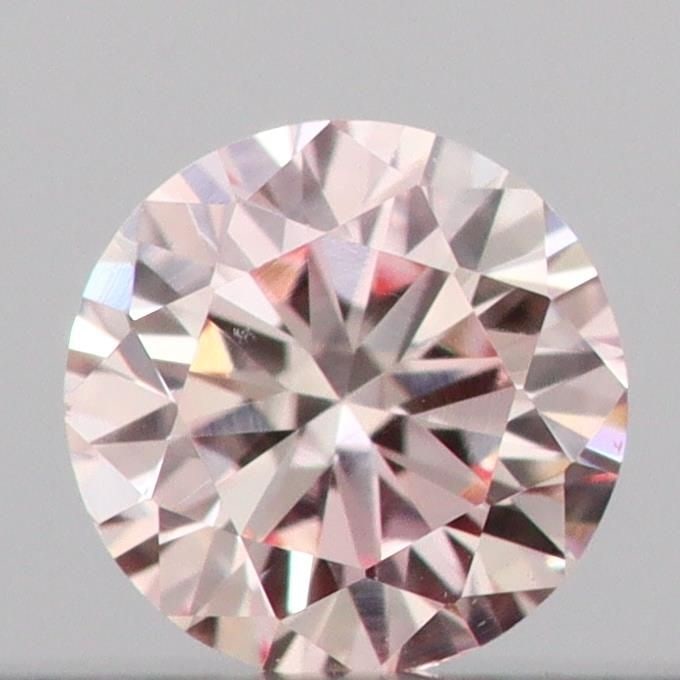 Loose Diamond - ROUND 0.13ct Fancy Light Pink VS1: Loose Diamond - ROUND 0.13ct Fancy Light Pink VS1 Source: This is a real non-mined Diamond that has been grown in a lab Shape: ROUND Carats: 0.13 Color: Fancy Light Pink Certification: IGI Video:
