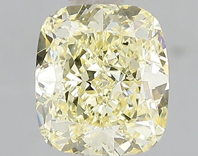 Loose Diamond - CUSHION MODIFIED 1.5ct Fancy Yellow VS2: Loose Diamond - CUSHION MODIFIED 1.5ct Fancy Yellow VS2 Source: This is a real non-mined Diamond that has been grown in a lab Shape: CUSHION MODIFIED Carats: 1.5 Color: Fancy Yellow Certification: IGI