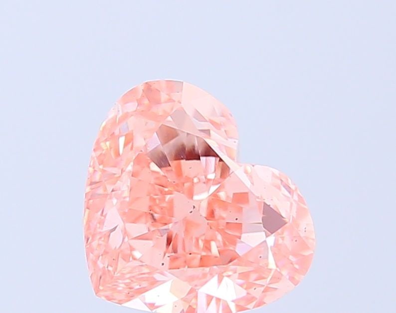 Loose Diamond - HEART 3.07ct Fancy Vivid Pink VS2: Loose Diamond - HEART 3.07ct Fancy Vivid Pink VS2 Source: This is a real non-mined Diamond that has been grown in a lab Shape: HEART Carats: 3.07 Color: Fancy Vivid Pink Certification: IGI Video: