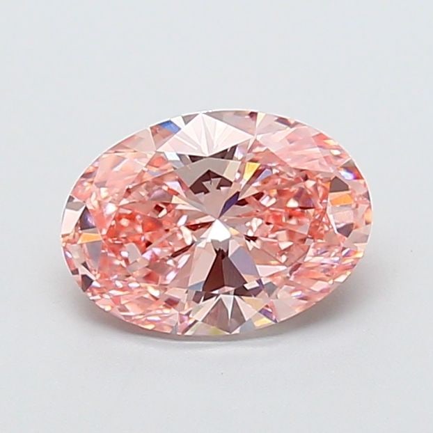 Loose Diamond - OVAL 2.0ct Fancy Intense Pink VVS2: Loose Diamond - OVAL 2.0ct Fancy Intense Pink VVS2 Source: This is a real non-mined Diamond that has been grown in a lab Shape: OVAL Carats: 2.0 Color: Fancy Intense Pink Certification: IGI Video: