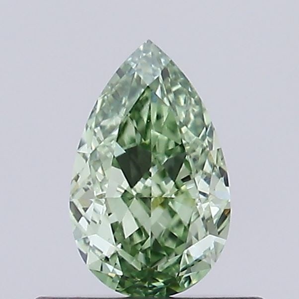Loose Diamond - PEAR 0.43ct Fancy Intense Green VVS2: Loose Diamond - PEAR 0.43ct Fancy Intense Green VVS2 Source: This is a real non-mined Diamond that has been grown in a lab Shape: PEAR Carats: 0.43 Color: Fancy Intense Green Certification: NONE Video