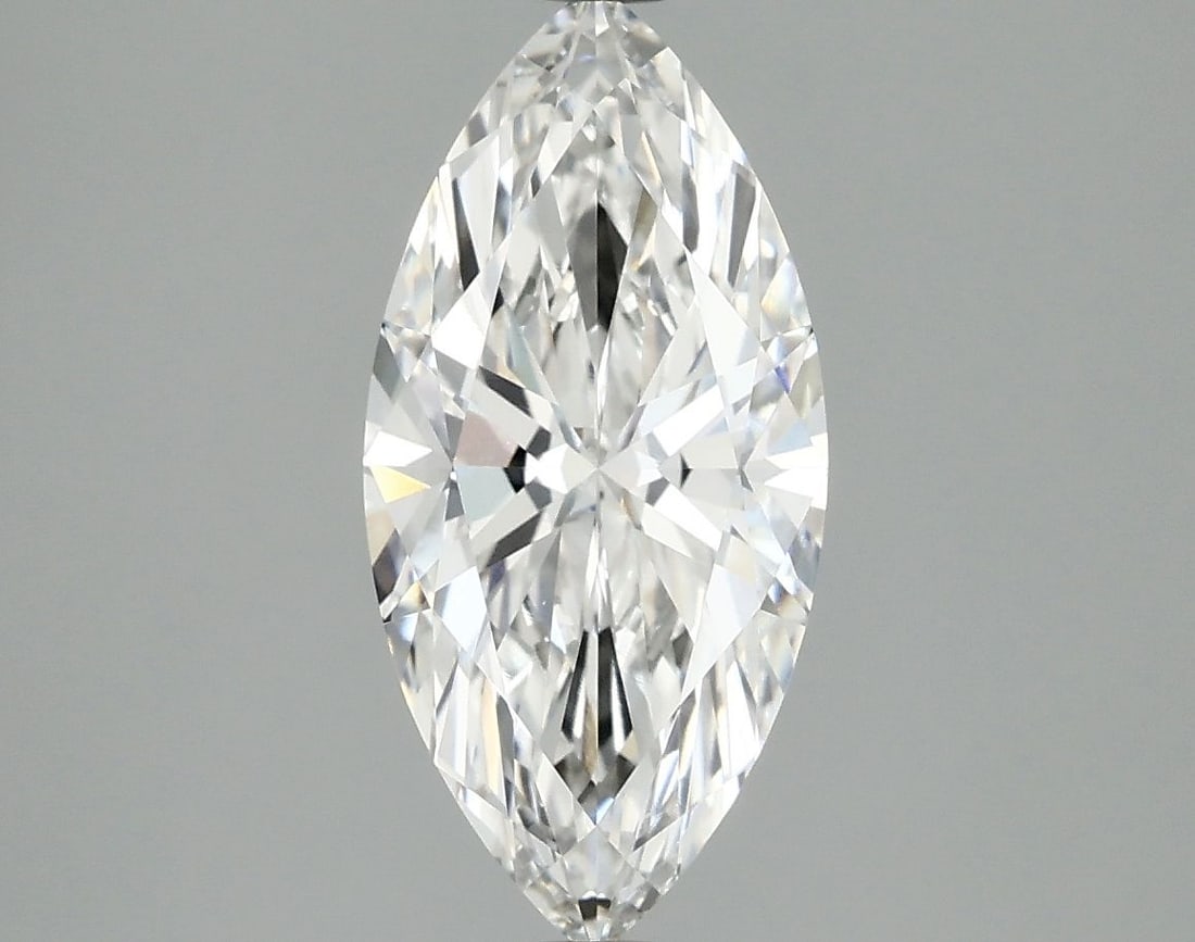 Loose Diamond - MARQUISE 2.1ct E VVS1: Loose Diamond - MARQUISE 2.1ct E VVS1 Source: This is a real non-mined Diamond that has been grown in a lab Shape: MARQUISE Carats: 2.1 Color: E Clarity: VVS1 Certification: IGI Video: