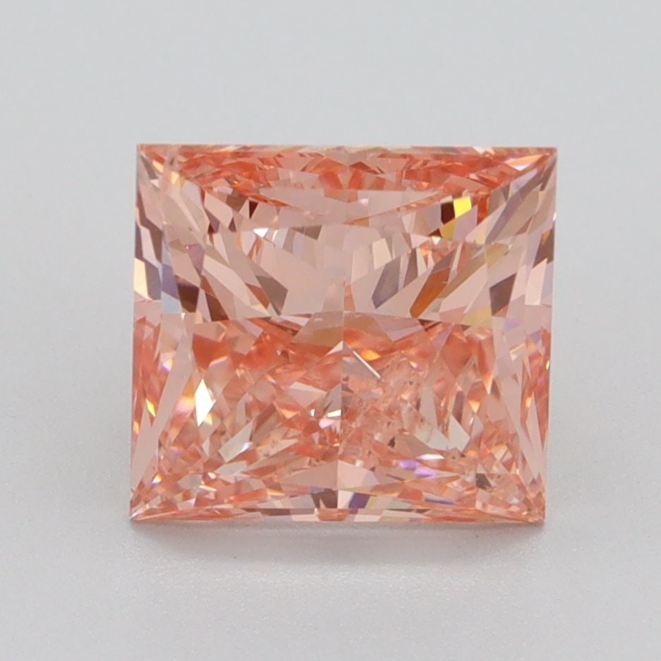 Loose Diamond - PRINCESS 3.12ct Fancy Vivid Pink VS2: Loose Diamond - PRINCESS 3.12ct Fancy Vivid Pink VS2 Source: This is a real non-mined Diamond that has been grown in a lab Shape: PRINCESS Carats: 3.12 Color: Fancy Vivid Pink Certification: IGI Video