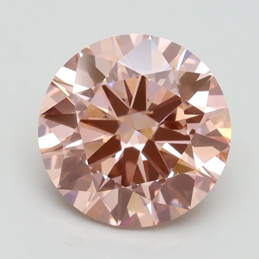 Loose Diamond - ROUND 2.7ct Fancy Intense Pink VS1: Loose Diamond - ROUND 2.7ct Fancy Intense Pink VS1 Source: This is a real non-mined Diamond that has been grown in a lab Shape: ROUND Carats: 2.7 Color: Fancy Intense Pink Certification: IGI Video: