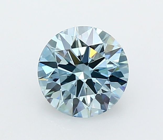Ideal Loose Diamond - ROUND 1.0ct Fancy Vivid Blue VVS2: Ideal Loose Diamond - ROUND 1.0ct Fancy Vivid Blue VVS2 Source: This is a real non-mined Diamond that has been grown in a lab Shape: ROUND Carats: 1.0 Color: Fancy Vivid Blue Certification: IGI Video: