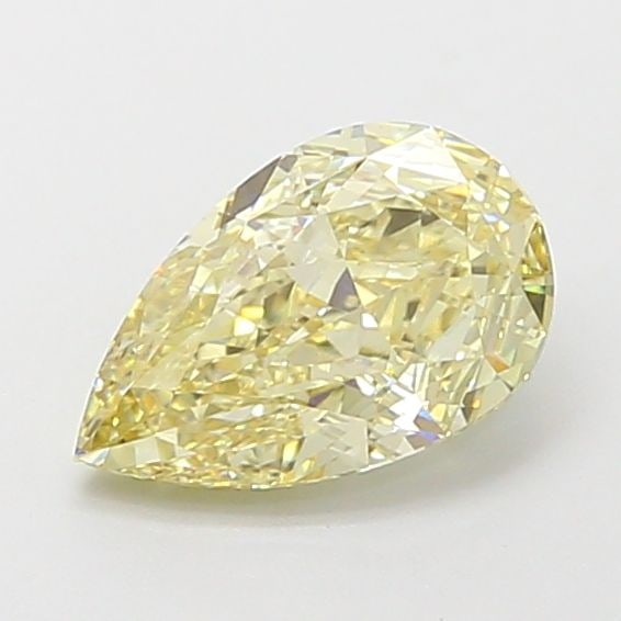 Loose Diamond - PEAR 1.34ct Fancy Yellow VS1: Loose Diamond - PEAR 1.34ct Fancy Yellow VS1 Source: This is a real non-mined Diamond that has been grown in a lab Shape: PEAR Carats: 1.34 Color: Fancy Yellow Certification: IGI Video: