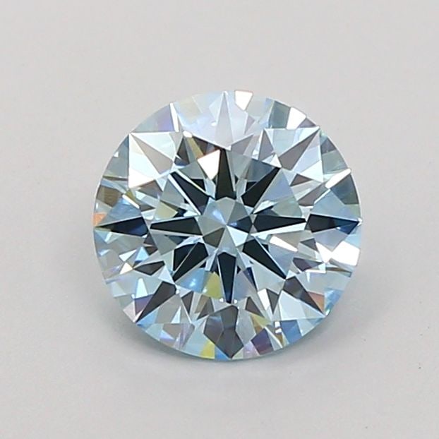 Ideal Loose Diamond - ROUND 1.27ct Fancy Vivid Blue VVS2: Ideal Loose Diamond - ROUND 1.27ct Fancy Vivid Blue VVS2 Source: This is a real non-mined Diamond that has been grown in a lab Shape: ROUND Carats: 1.27 Color: Fancy Vivid Blue Certification: IGI Vide