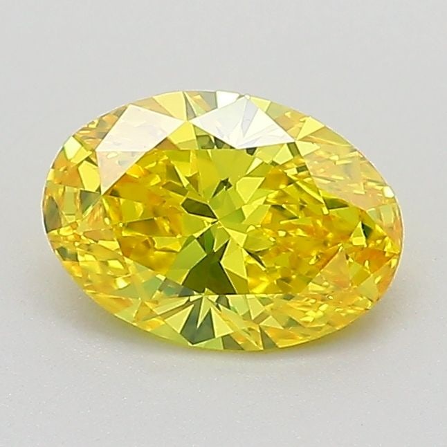 Loose Diamond - OVAL 0.79ct Fancy Vivid Yellow VS2: Loose Diamond - OVAL 0.79ct Fancy Vivid Yellow VS2 Source: This is a real non-mined Diamond that has been grown in a lab Shape: OVAL Carats: 0.79 Color: Fancy Vivid Yellow Certification: IGI Video: