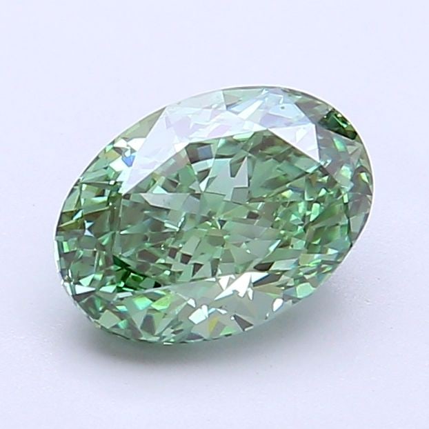 Loose Diamond - OVAL 1.55ct Fancy Vivid Green VS2 (1 of 1)