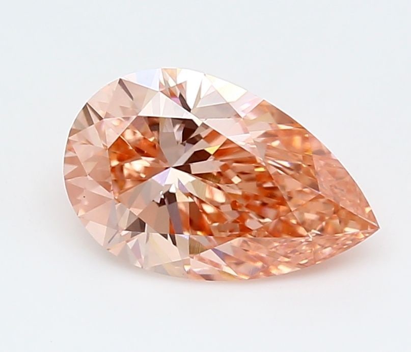 Loose Diamond - PEAR 2.5ct Fancy Vivid Pink VVS2: Loose Diamond - PEAR 2.5ct Fancy Vivid Pink VVS2 Source: This is a real non-mined Diamond that has been grown in a lab Shape: PEAR Carats: 2.5 Color: Fancy Vivid Pink Certification: IGI Video: