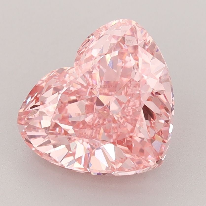 Loose Diamond - HEART 3.02ct Fancy Vivid Pink VVS2: Loose Diamond - HEART 3.02ct Fancy Vivid Pink VVS2 Source: This is a real non-mined Diamond that has been grown in a lab Shape: HEART Carats: 3.02 Color: Fancy Vivid Pink Certification: IGI Video: