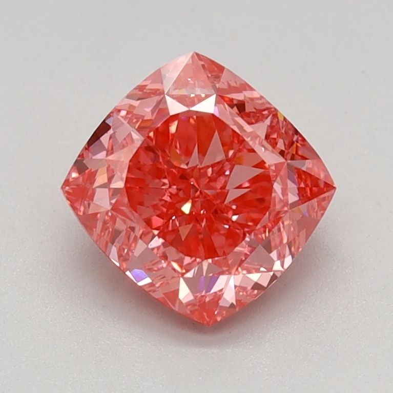 Loose Diamond - CUSHION MODIFIED 1.11ct Fancy Vivid Pink VS1: Loose Diamond - CUSHION MODIFIED 1.11ct Fancy Vivid Pink VS1 Source: This is a real non-mined Diamond that has been grown in a lab Shape: CUSHION MODIFIED Carats: 1.11 Color: Fancy Vivid Pink Certific