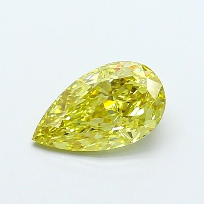 Loose Diamond - PEAR 1.05ct Fancy Intense Yellow VVS2: Loose Diamond - PEAR 1.05ct Fancy Intense Yellow VVS2 Source: This is a real non-mined Diamond that has been grown in a lab Shape: PEAR Carats: 1.05 Color: Fancy Intense Yellow Certification: IGI Vide
