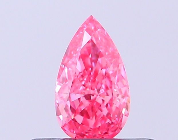 Loose Diamond - PEAR 0.27ct Fancy Vivid Pink VS1: Loose Diamond - PEAR 0.27ct Fancy Vivid Pink VS1 Source: This is a real non-mined Diamond that has been grown in a lab Shape: PEAR Carats: 0.27 Color: Fancy Vivid Pink Certification: IGI Video: