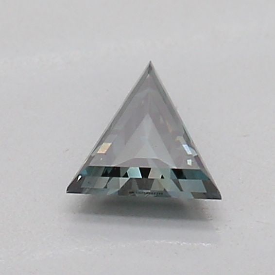 Loose Diamond - TRIANGULAR 0.18ct Fancy Deep Blue Green VS1: Loose Diamond - TRIANGULAR 0.18ct Fancy Deep Blue Green VS1 Source: This is a real non-mined Diamond that has been grown in a lab Shape: TRIANGULAR Carats: 0.18 Color: Fancy Deep Blue Green Certificat