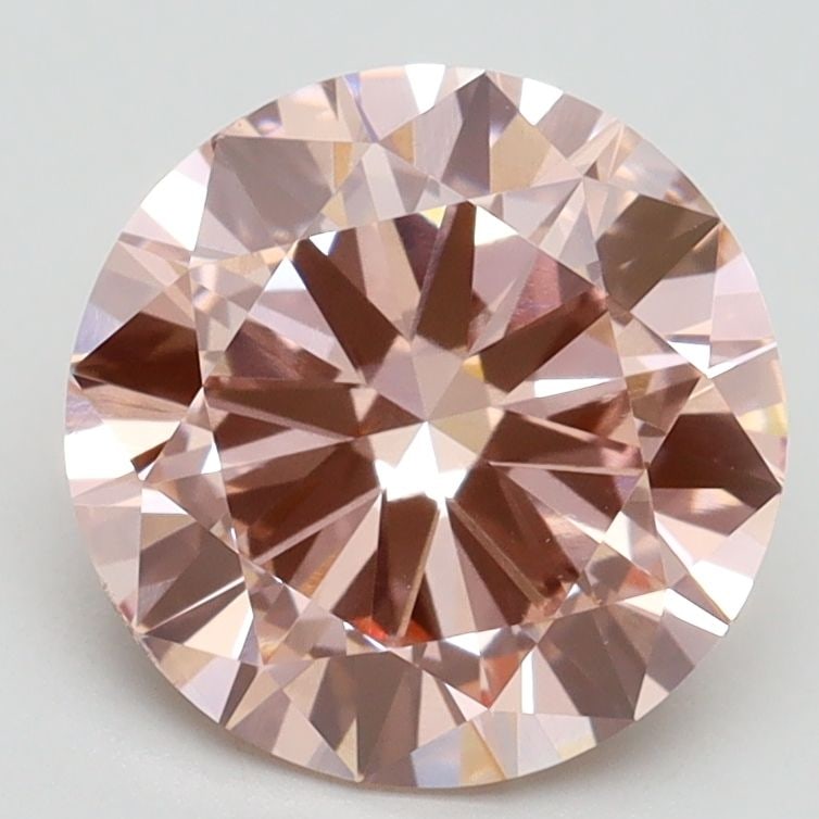 Loose Diamond - ROUND 2.5ct Fancy Intense Pink VS1: Loose Diamond - ROUND 2.5ct Fancy Intense Pink VS1 Source: This is a real non-mined Diamond that has been grown in a lab Shape: ROUND Carats: 2.5 Color: Fancy Intense Pink Certification: IGI Video: