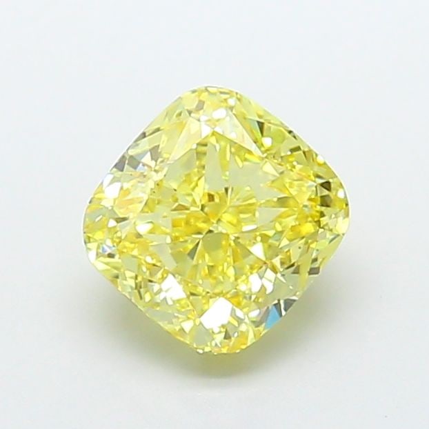 Loose Diamond - CUSHION MODIFIED 3.03ct Fancy Intense Yellow VS2: Loose Diamond - CUSHION MODIFIED 3.03ct Fancy Intense Yellow VS2 Source: This is a real non-mined Diamond that has been grown in a lab Shape: CUSHION MODIFIED Carats: 3.03 Color: Fancy Intense Yellow