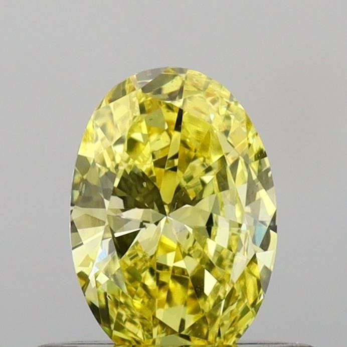 Loose Diamond - OVAL 0.48ct Fancy Vivid Yellow VS2: Loose Diamond - OVAL 0.48ct Fancy Vivid Yellow VS2 Source: This is a real non-mined Diamond that has been grown in a lab Shape: OVAL Carats: 0.48 Color: Fancy Vivid Yellow Certification: IGI Video: