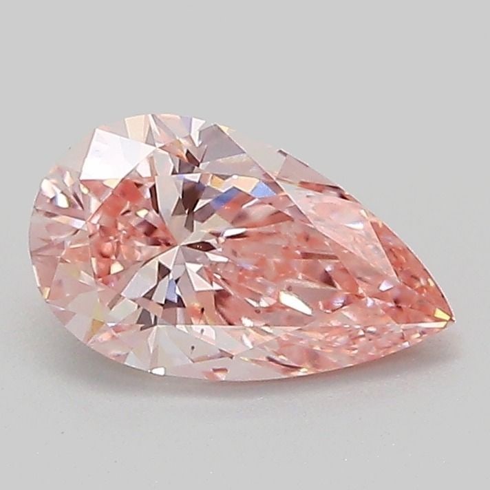 Loose Diamond - PEAR 1.0ct Fancy Vivid Pink VS2: Loose Diamond - PEAR 1.0ct Fancy Vivid Pink VS2 Source: This is a real non-mined Diamond that has been grown in a lab Shape: PEAR Carats: 1.0 Color: Fancy Vivid Pink Certification: IGI Video: Video