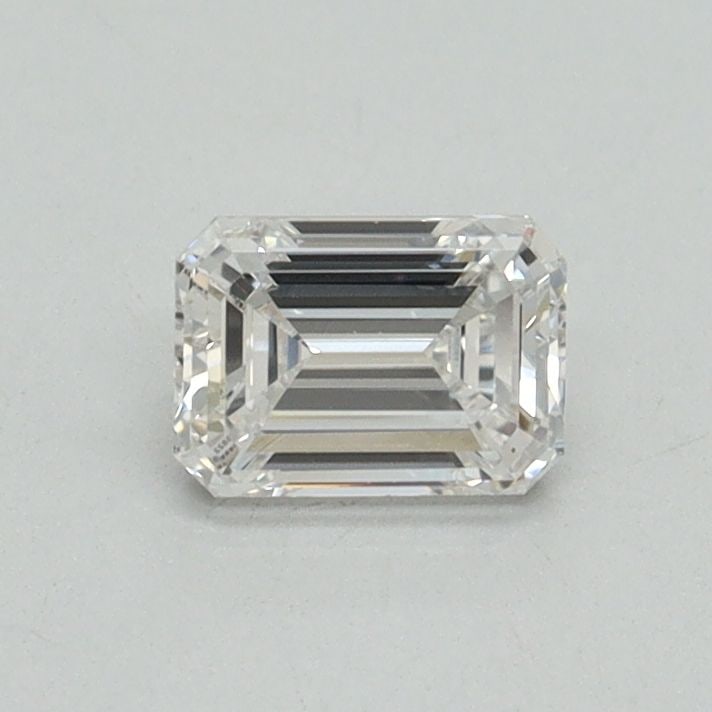 Loose Diamond - EMERALD 0.5ct F VS1: Loose Diamond - EMERALD 0.5ct F VS1 Source: This is a real non-mined Diamond that has been grown in a lab Shape: EMERALD Carats: 0.5 Color: F Clarity: VS1 Certification: IGI Video: