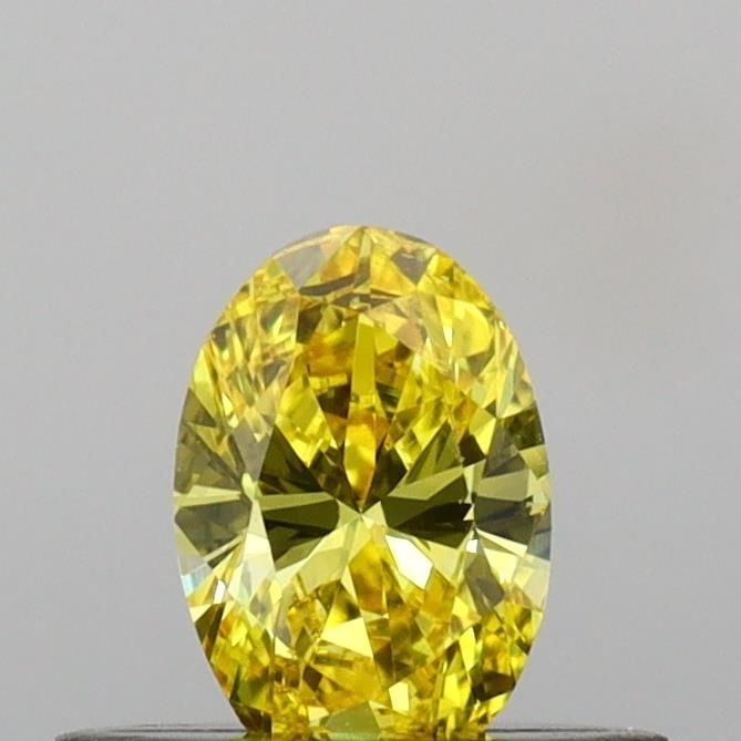 Loose Diamond - OVAL 0.3ct Fancy Vivid Yellow VS2: Loose Diamond - OVAL 0.3ct Fancy Vivid Yellow VS2 Source: This is a real non-mined Diamond that has been grown in a lab Shape: OVAL Carats: 0.3 Color: Fancy Vivid Yellow Certification: IGI Video: