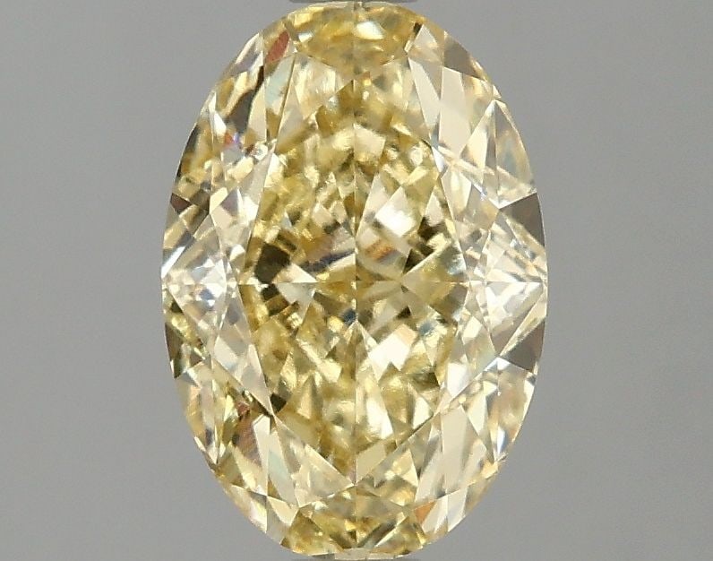 Loose Diamond - OVAL 2.07ct Fancy Intense Yellow VS1: Loose Diamond - OVAL 2.07ct Fancy Intense Yellow VS1 Source: This is a real non-mined Diamond that has been grown in a lab Shape: OVAL Carats: 2.07 Color: Fancy Intense Yellow Certification: IGI Video
