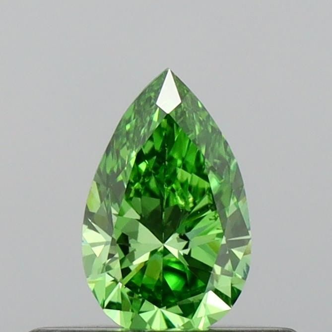 Loose Diamond - PEAR 0.29ct Fancy Vivid Green VS1: Loose Diamond - PEAR 0.29ct Fancy Vivid Green VS1 Source: This is a real non-mined Diamond that has been grown in a lab Shape: PEAR Carats: 0.29 Color: Fancy Vivid Green Certification: IGI Video: