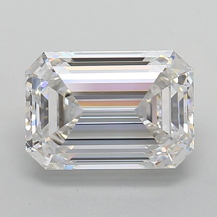 Loose Diamond - EMERALD 3.02ct F IF: Loose Diamond - EMERALD 3.02ct F IF Source: This is a real non-mined Diamond that has been grown in a lab Shape: EMERALD Carats: 3.02 Color: F Clarity: IF Certification: IGI Video: