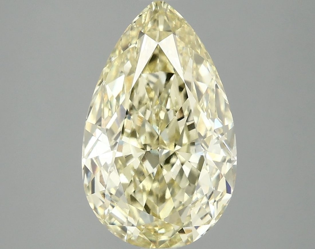 Loose Diamond - PEAR 4.1ct Fancy Vivid Yellow VS1: Loose Diamond - PEAR 4.1ct Fancy Vivid Yellow VS1 Source: This is a real non-mined Diamond that has been grown in a lab Shape: PEAR Carats: 4.1 Color: Fancy Vivid Yellow Certification: IGI Video: