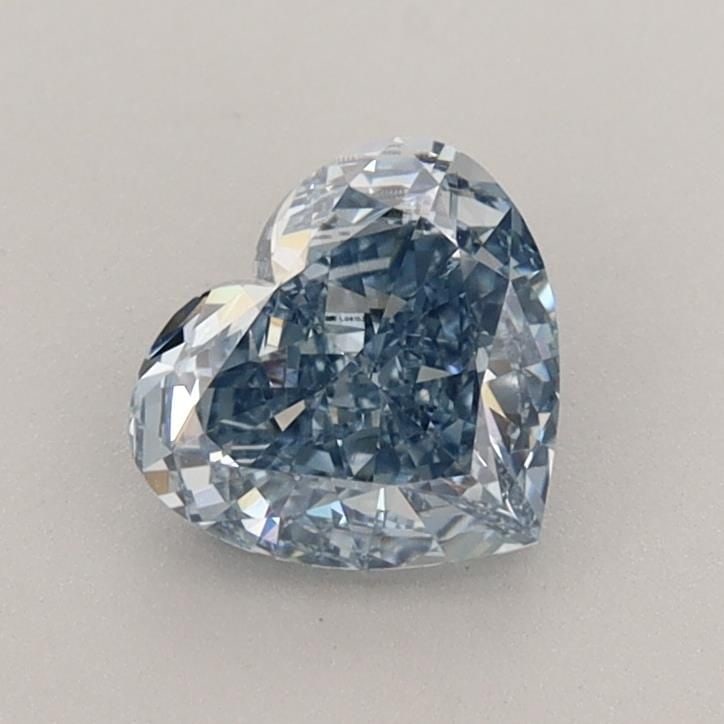 Loose Diamond - HEART 0.94ct Fancy Intense Blue VS1: Loose Diamond - HEART 0.94ct Fancy Intense Blue VS1 Source: This is a real non-mined Diamond that has been grown in a lab Shape: HEART Carats: 0.94 Color: Fancy Intense Blue Certification: IGI Video: