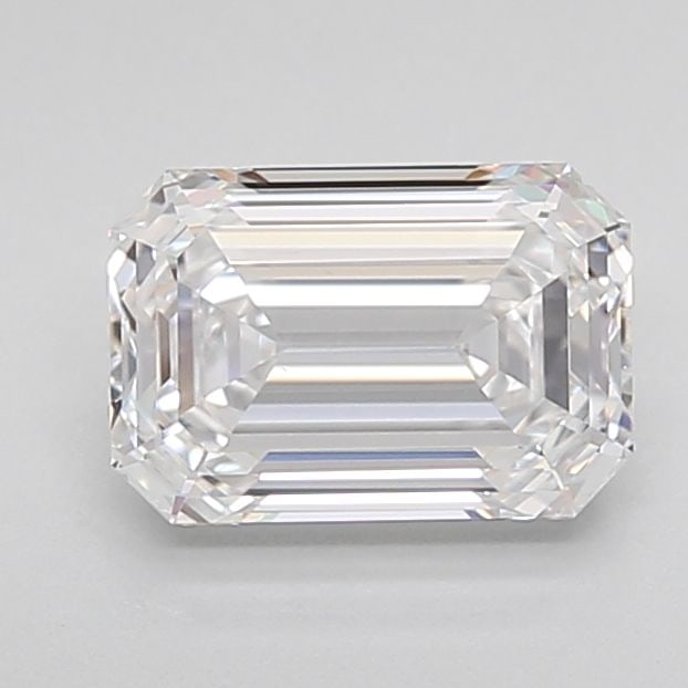 Loose Diamond - EMERALD 1.56ct D VVS2: Loose Diamond - EMERALD 1.56ct D VVS2 Source: This is a real non-mined Diamond that has been grown in a lab Shape: EMERALD Carats: 1.56 Color: D Clarity: VVS2 Certification: IGI Video: