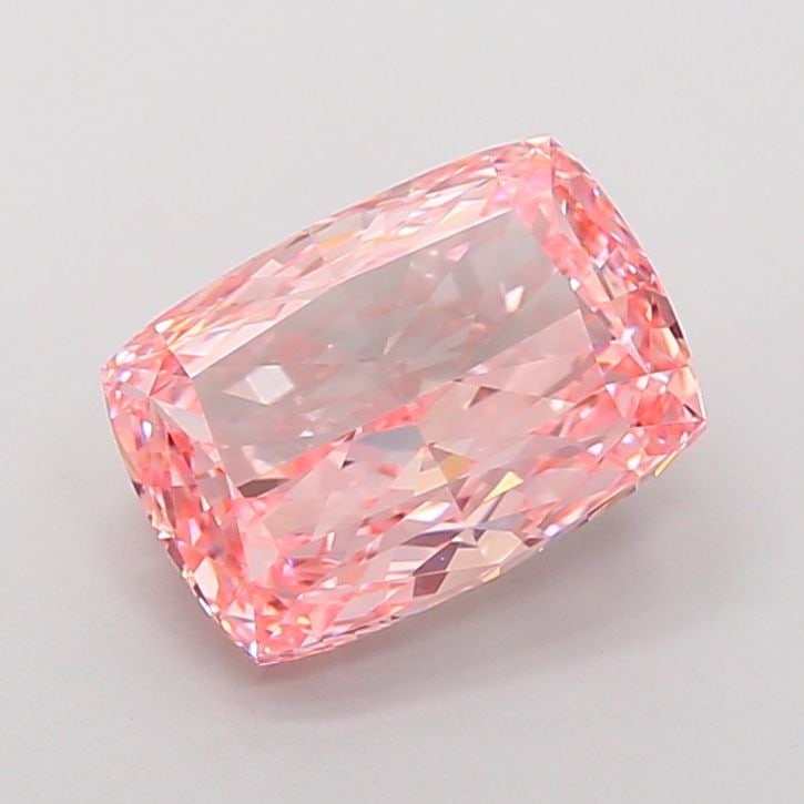Loose Diamond - CUSHION MODIFIED 5.1ct Fancy Vivid Pink VVS1: Loose Diamond - CUSHION MODIFIED 5.1ct Fancy Vivid Pink VVS1 Source: This is a real non-mined Diamond that has been grown in a lab Shape: CUSHION MODIFIED Carats: 5.1 Color: Fancy Vivid Pink Certifica