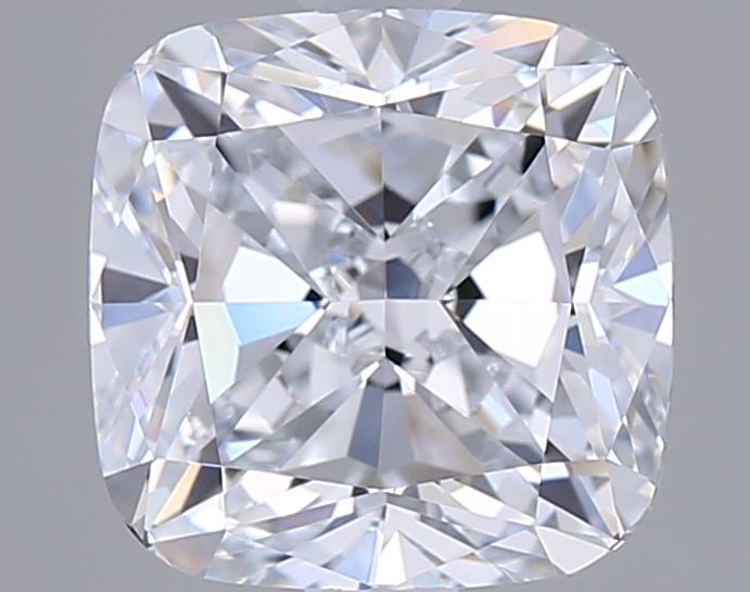 Loose Diamond - CUSHION MODIFIED 2.5ct D VVS1: Loose Diamond - CUSHION MODIFIED 2.5ct D VVS1 Source: This is a real non-mined Diamond that has been grown in a lab Shape: CUSHION MODIFIED Carats: 2.5 Color: D Clarity: VVS1 Certification: IGI Video: