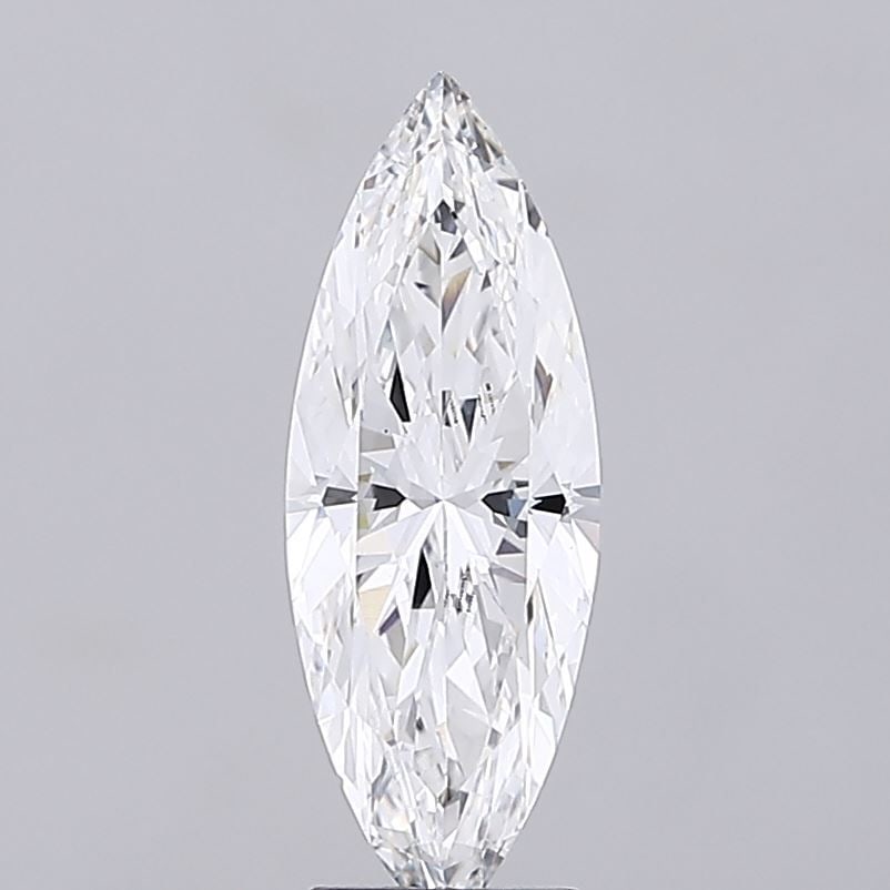 Loose Diamond - MARQUISE 2.67ct E VS1: Loose Diamond - MARQUISE 2.67ct E VS1 Source: This is a real non-mined Diamond that has been grown in a lab Shape: MARQUISE Carats: 2.67 Color: E Clarity: VS1 Certification: IGI Video:
