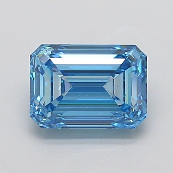 Loose Diamond - EMERALD 2.54ct Fancy Vivid Blue VVS2: Loose Diamond - EMERALD 2.54ct Fancy Vivid Blue VVS2 Source: This is a real non-mined Diamond that has been grown in a lab Shape: EMERALD Carats: 2.54 Color: Fancy Vivid Blue Certification: IGI Video: