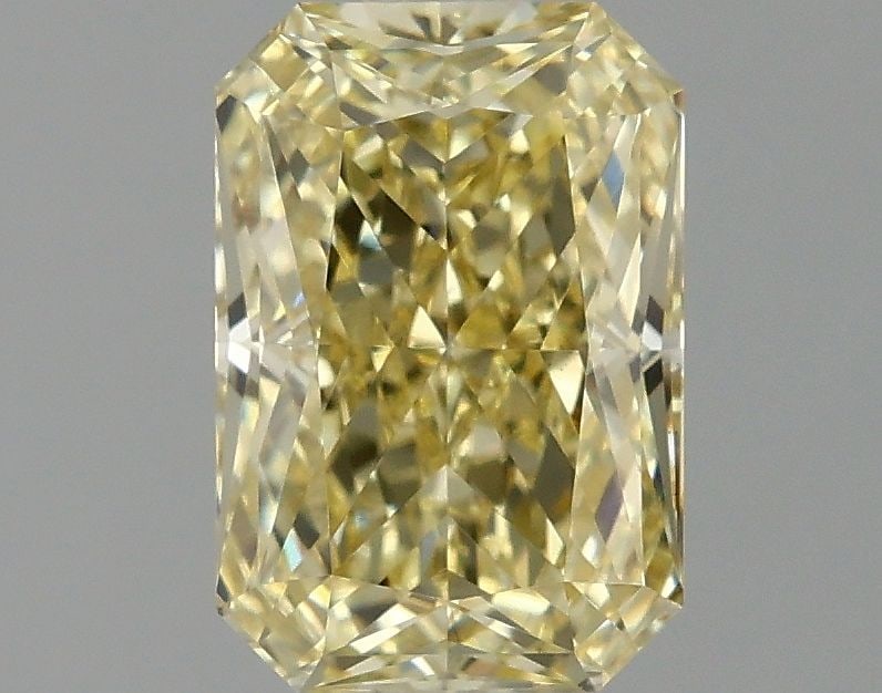 Loose Diamond - RADIANT 1.49ct Fancy Intense Yellow VS1: Loose Diamond - RADIANT 1.49ct Fancy Intense Yellow VS1 Source: This is a real non-mined Diamond that has been grown in a lab Shape: RADIANT Carats: 1.49 Color: Fancy Intense Yellow Certification: IGI