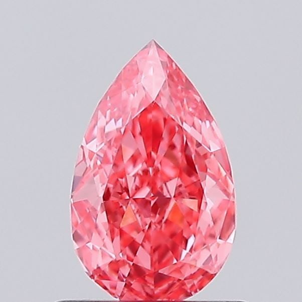 Loose Diamond - PEAR 0.66ct Fancy Intense Pink VS1: Loose Diamond - PEAR 0.66ct Fancy Intense Pink VS1 Source: This is a real non-mined Diamond that has been grown in a lab Shape: PEAR Carats: 0.66 Color: Fancy Intense Pink Certification: NONE Video: