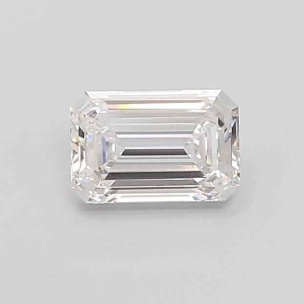 Loose Diamond - EMERALD 0.93ct E VS2: Loose Diamond - EMERALD 0.93ct E VS2 Source: This is a real non-mined Diamond that has been grown in a lab Shape: EMERALD Carats: 0.93 Color: E Clarity: VS2 Certification: IGI Video: