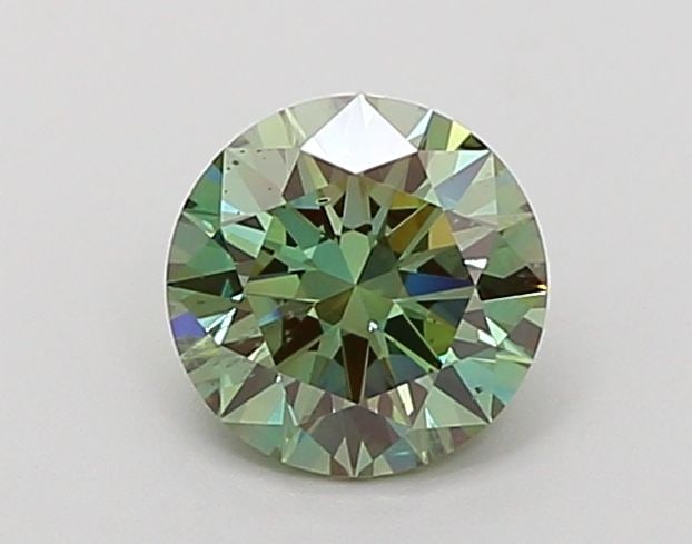 Loose Diamond - ROUND 0.99ct Fancy Vivid Green SI1 (1 of 1)