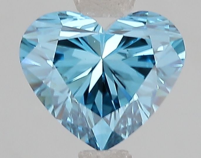 Loose Diamond - HEART 1.5ct Fancy Vivid Blue VS1: Loose Diamond - HEART 1.5ct Fancy Vivid Blue VS1 Source: This is a real non-mined Diamond that has been grown in a lab Shape: HEART Carats: 1.5 Color: Fancy Vivid Blue Certification: IGI Video: