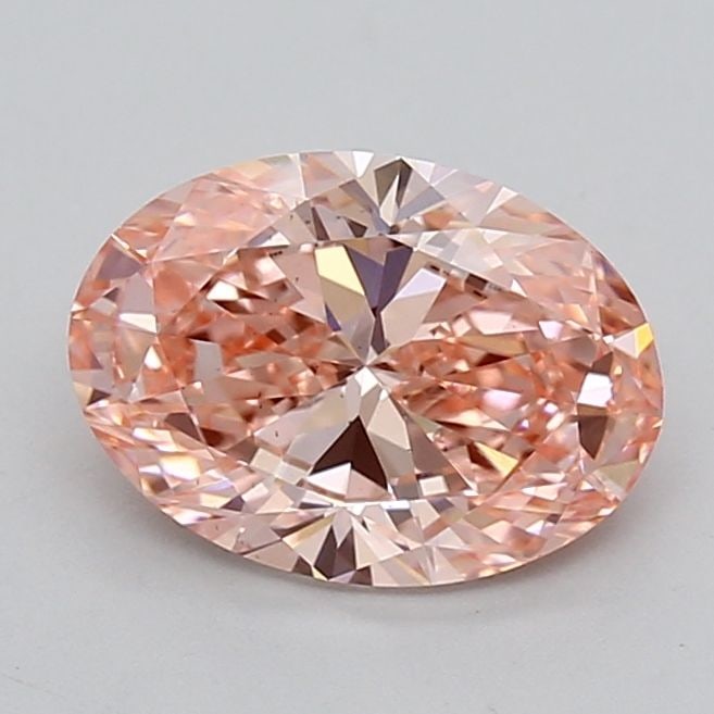 Loose Diamond - OVAL 2.0ct Fancy Vivid Pink VS2: Loose Diamond - OVAL 2.0ct Fancy Vivid Pink VS2 Source: This is a real non-mined Diamond that has been grown in a lab Shape: OVAL Carats: 2.0 Color: Fancy Vivid Pink Certification: IGI Video:
